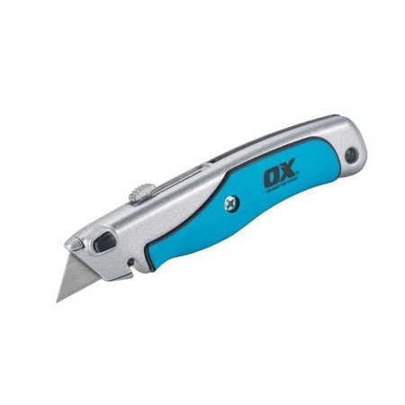 OX TOOLS Pro Soft Grip Utility Knife OX-P220801